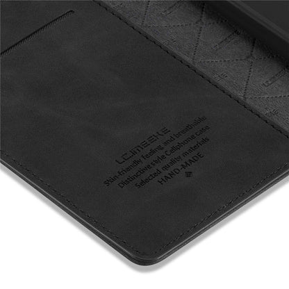 LC.IMEEKE For iPhone 14 Plus PU Leather Wallet Folio Flip Case Magnetic Auto-absorbed Stand Cover