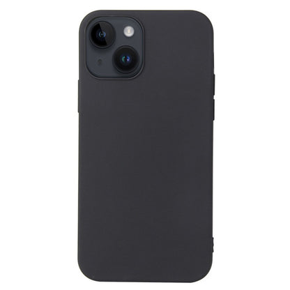 For iPhone 14 / 13 Matte Surface Flexible TPU Phone Cover Anti-Drop Back Case