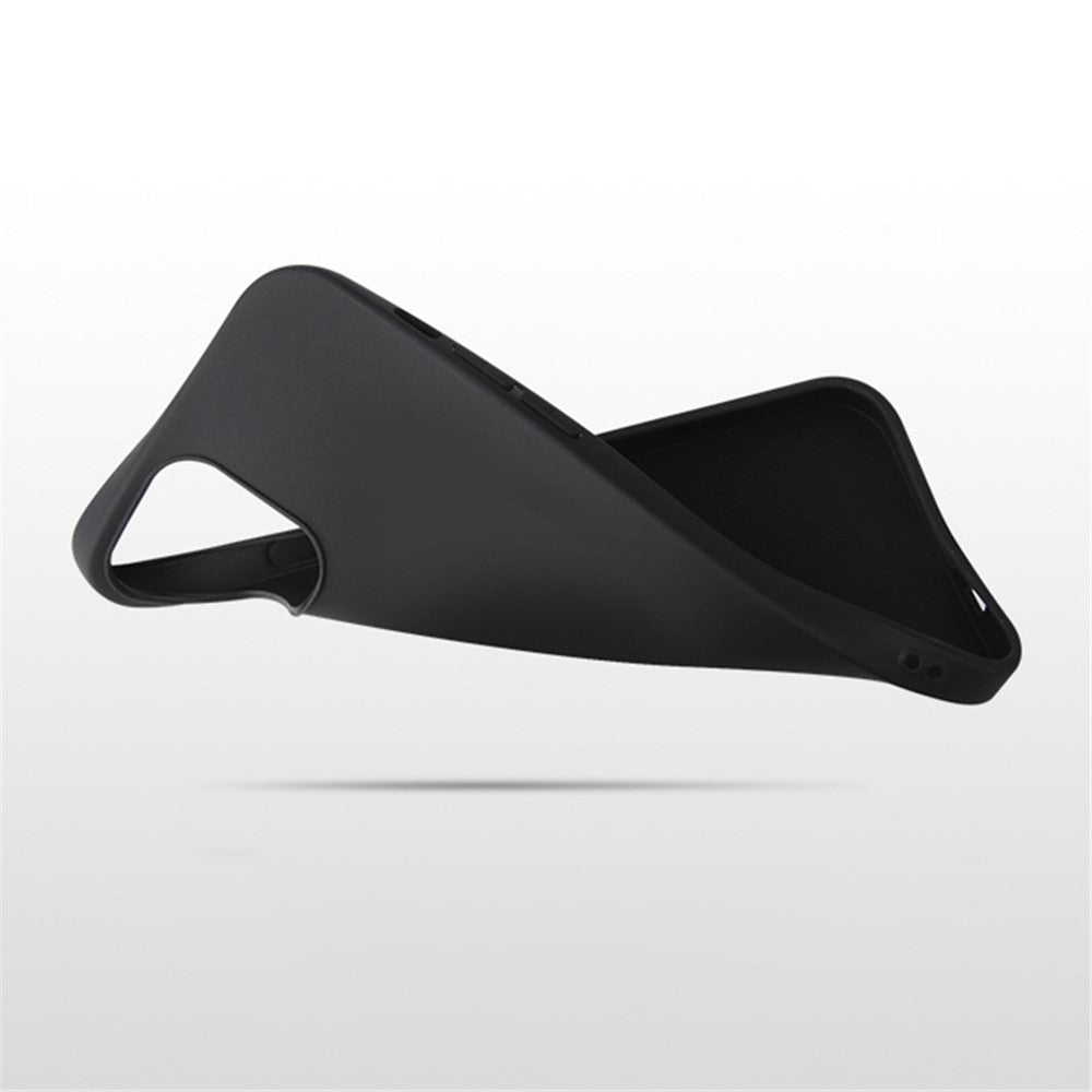 For iPhone 14 / 13 Matte Surface Flexible TPU Phone Cover Anti-Drop Back Case