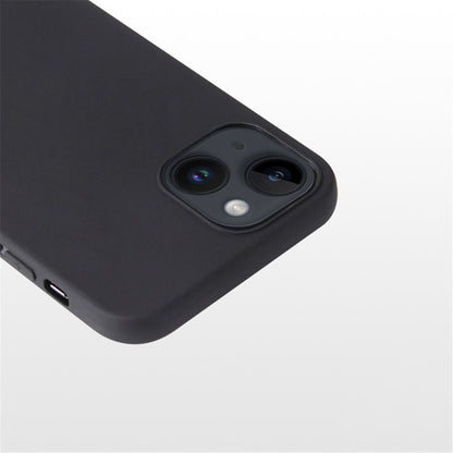 For iPhone 14 / 13 Matte Surface Flexible TPU Phone Cover Anti-Drop Back Case