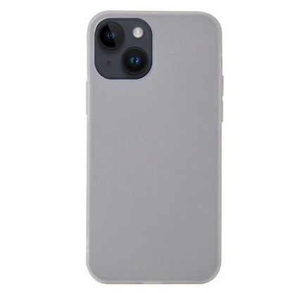 For iPhone 14 / 13 Matte Surface Flexible TPU Phone Cover Anti-Drop Back Case