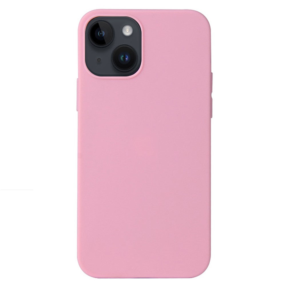 For iPhone 14 / 13 Matte Surface Flexible TPU Phone Cover Anti-Drop Back Case