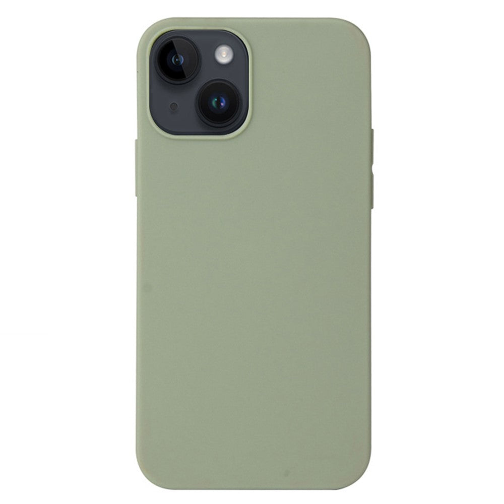 For iPhone 14 / 13 Matte Surface Flexible TPU Phone Cover Anti-Drop Back Case