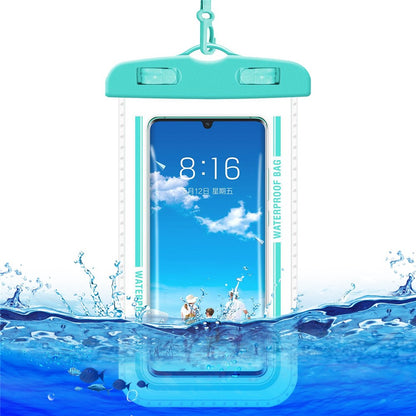 PVC Waterproof Bag with Lanyard for Under 7.2-inches Cell Phone Dry Bag for Pools, Beaches, Fishing