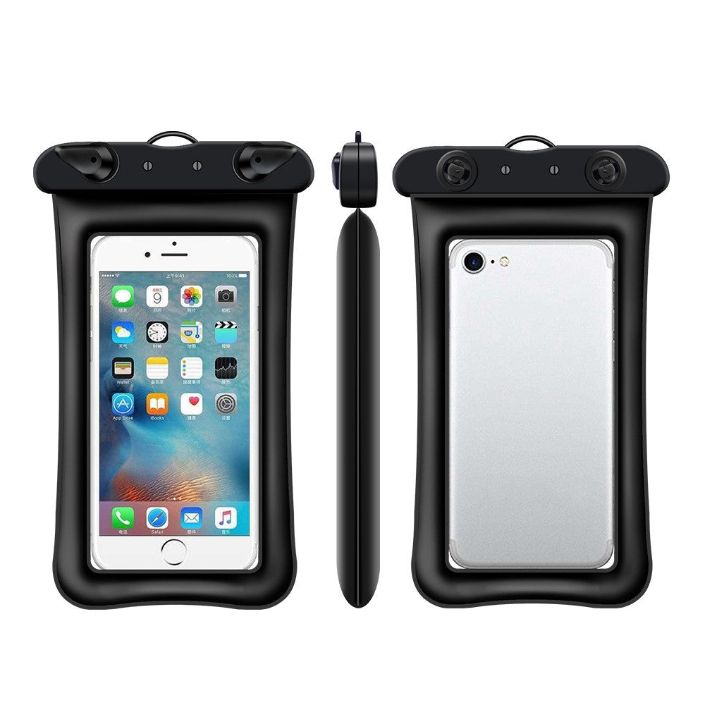 Floating Airbag Waterproof Bag for Under 7.2-inches Cell Phone Beach Pool Phone Dry Bag with Lanyard
