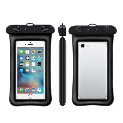 Floating Airbag Waterproof Bag for Under 7.2-inches Cell Phone Beach Pool Phone Dry Bag with Lanyard
