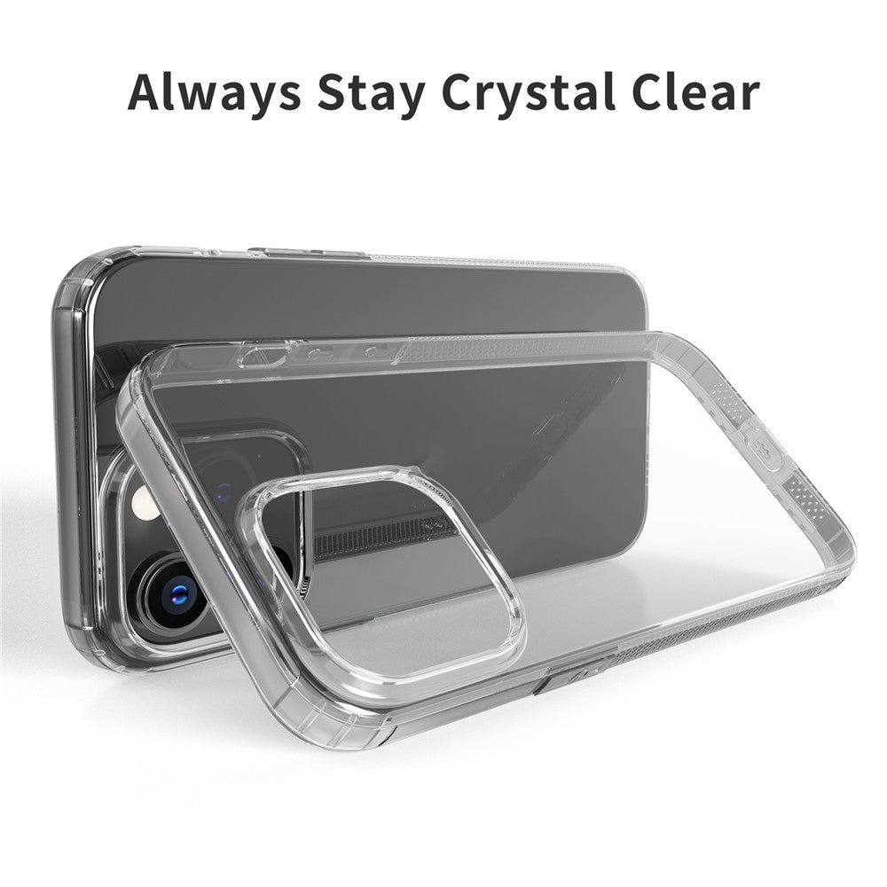 For iPhone 14 Pro Max 6.7 inch Crystal Clear Soft TPU Back Cover Drop-proof Phone Case with Airbag Protection