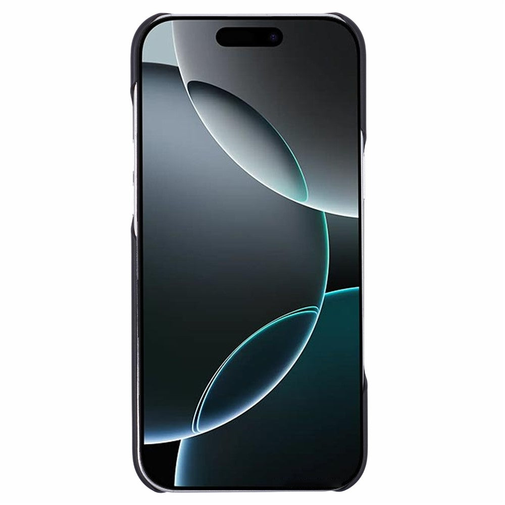 For iPhone 16 Pro Max Case PC Matte Skin-Touch Antifinger-Print Phone Back Cover