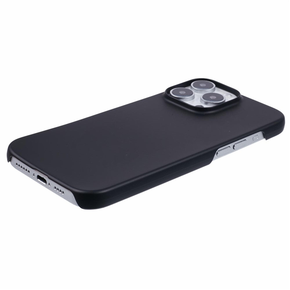 For iPhone 16 Pro Max Case PC Matte Skin-Touch Antifinger-Print Phone Back Cover