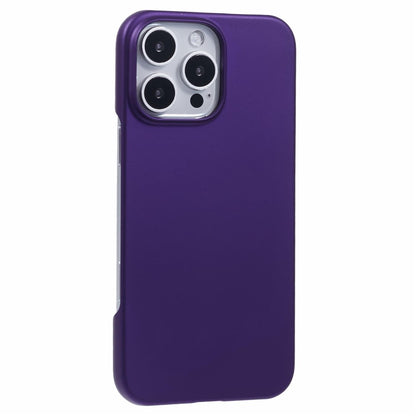 For iPhone 16 Pro Max Case PC Matte Skin-Touch Antifinger-Print Phone Back Cover