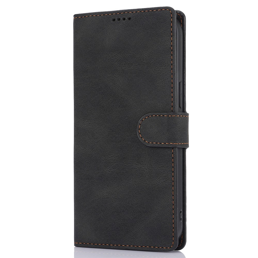 For iPhone 16 Pro Case PU Leather Card Slots Wallet Flip Phone Cover