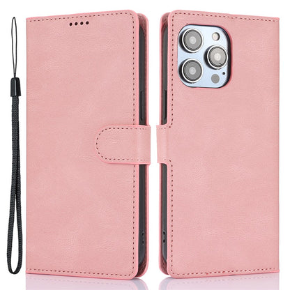 For iPhone 16 Pro Case PU Leather Card Slots Wallet Flip Phone Cover
