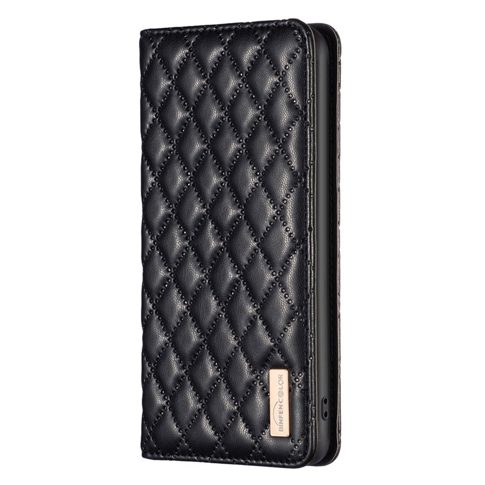 BINFEN COLOR BF Style-16 For iPhone 16 Pro Max Case PU Leather Phone Cover with Card Slots