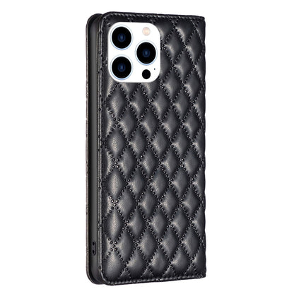 BINFEN COLOR BF Style-16 For iPhone 16 Pro Max Case PU Leather Phone Cover with Card Slots