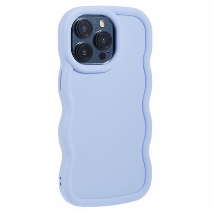 XL Series For iPhone 15 Pro Max Case Solid Color TPU Phone Cover with Wave Frame