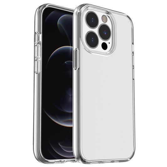 For iPhone 16 Pro Max Case PC + TPU Phone Cover Anti-Scratch Clear Back