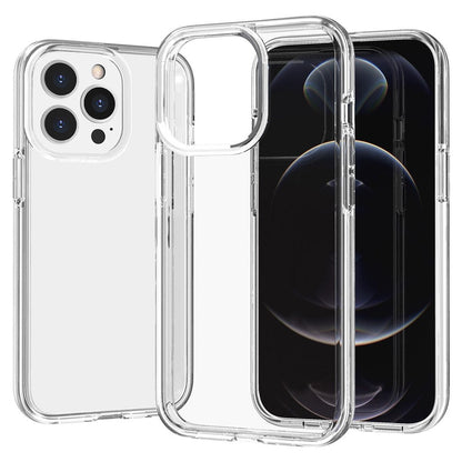 For iPhone 16 Pro Max Case PC + TPU Phone Cover Anti-Scratch Clear Back