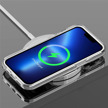 For iPhone 16 Pro Max Case PC + TPU Phone Cover Anti-Scratch Clear Back