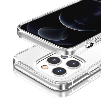 For iPhone 16 Pro Max Case PC + TPU Phone Cover Anti-Scratch Clear Back