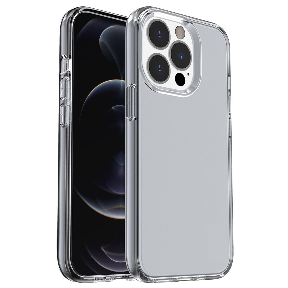 For iPhone 16 Pro Max Case PC + TPU Phone Cover Anti-Scratch Clear Back