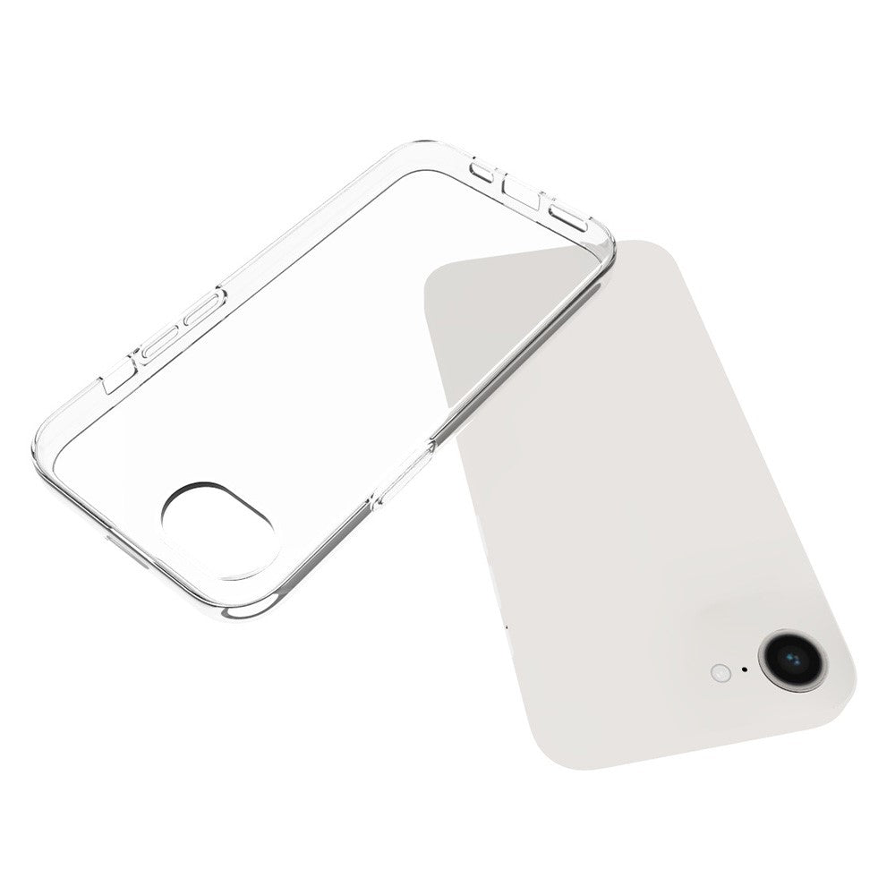 10Pcs / Pack Phone Case for iPhone 17e / 16e Phone Cover TPU Shell with Inner Watermark-Free Texture