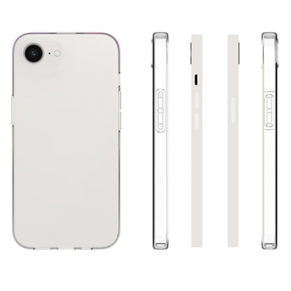 10Pcs / Pack Phone Case for iPhone 17e / 16e Phone Cover TPU Shell with Inner Watermark-Free Texture