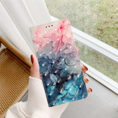 For iPhone 16 Case PU Leather 3D Pattern Printing Phone Wallet Cover