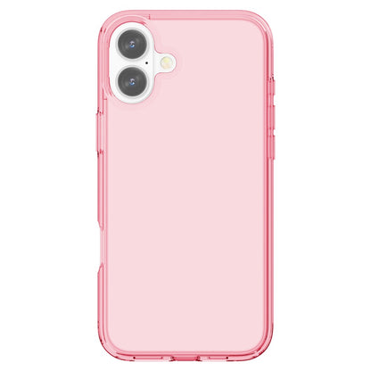 For iPhone 16 Case PC + TPU Anti-Scratch Clear Phone Cover