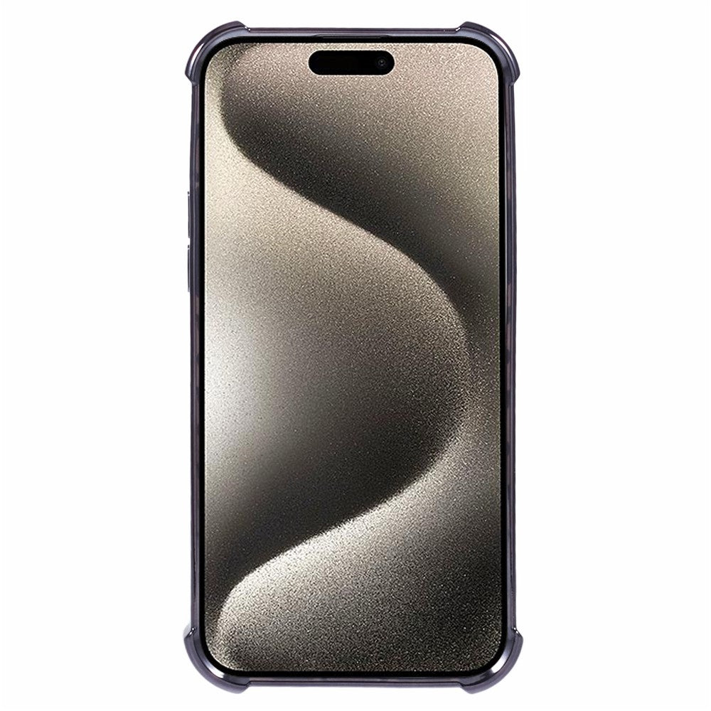 For iPhone 14 Plus Cell Phone Cover Glitter Gradient Electroplating Anti-Fall TPU Phone Case