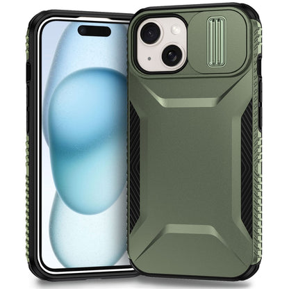 For iPhone 15 Case TPU+PC Phone Cover Upgraded Lens Protection