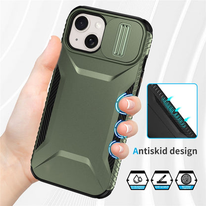 For iPhone 15 Case TPU+PC Phone Cover Upgraded Lens Protection