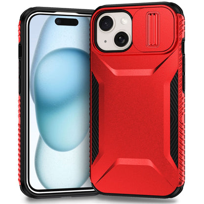 For iPhone 15 Case TPU+PC Phone Cover Upgraded Lens Protection