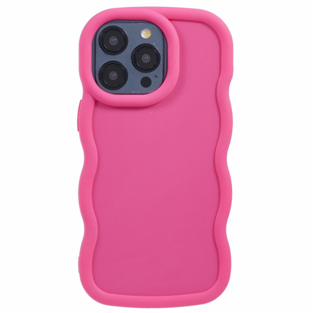 XL Series For iPhone 15 Pro Case Wave Edge TPU Cover Mobile Accessories