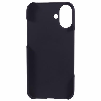 For iPhone 16 Shockproof Hard PC Phone Case Rubberized Phone Cover