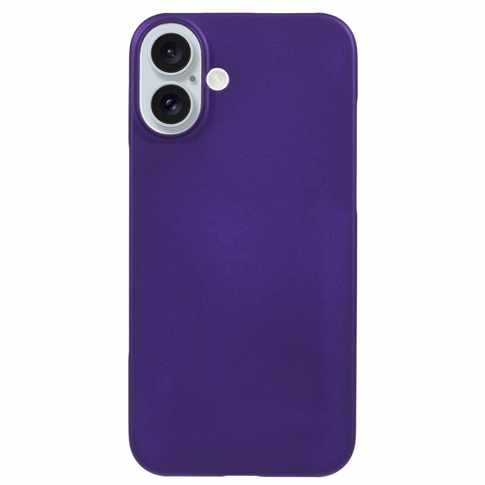 For iPhone 16 Shockproof Hard PC Phone Case Rubberized Phone Cover