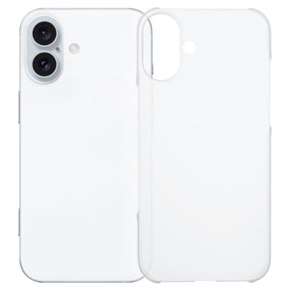For iPhone 16 Shockproof Hard PC Phone Case Rubberized Phone Cover