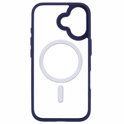 For iPhone 16 Compatible with MagSafe Phone Case Clear PC+TPU Back Cover