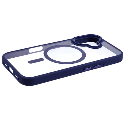 For iPhone 16 Compatible with MagSafe Phone Case Clear PC+TPU Back Cover