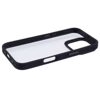 For iPhone 16 Pro Cell Phone Cases Shockproof Clear PC+TPU Back Cover