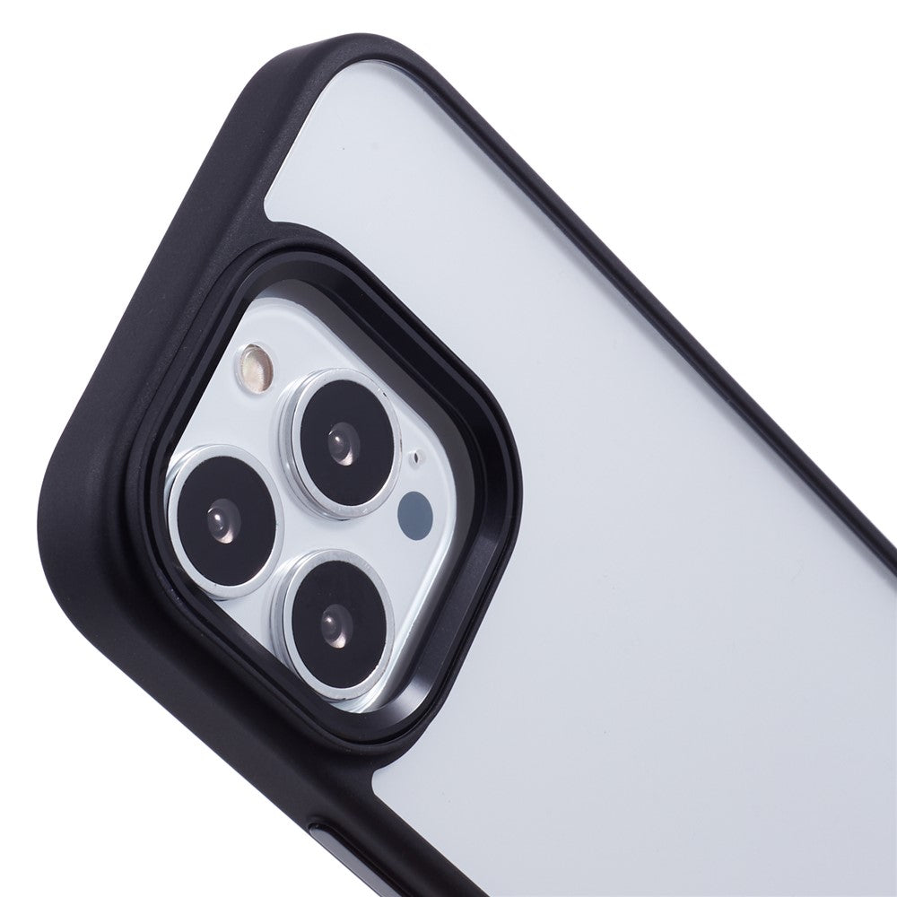For iPhone 16 Pro Cell Phone Cases Shockproof Clear PC+TPU Back Cover