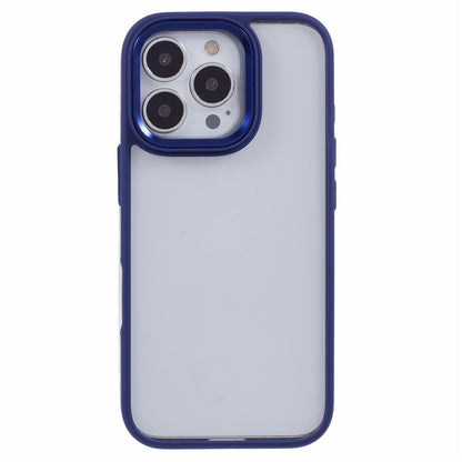 For iPhone 16 Pro Cell Phone Cases Shockproof Clear PC+TPU Back Cover