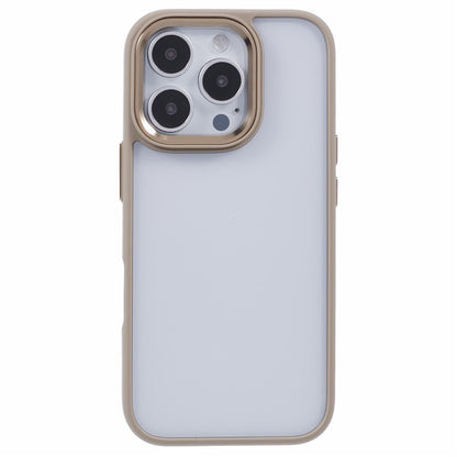 For iPhone 16 Pro Cell Phone Cases Shockproof Clear PC+TPU Back Cover