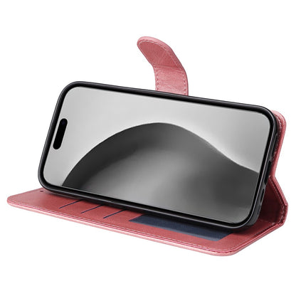 For iPhone 16 Pro Max Stand Case Card Slot Leather Wallet Phone Cover