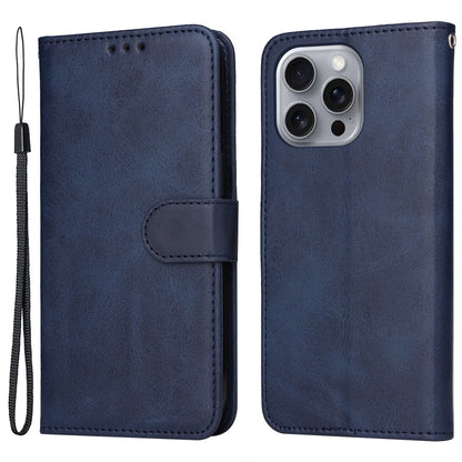 For iPhone 16 Pro Max Stand Case Card Slot Leather Wallet Phone Cover