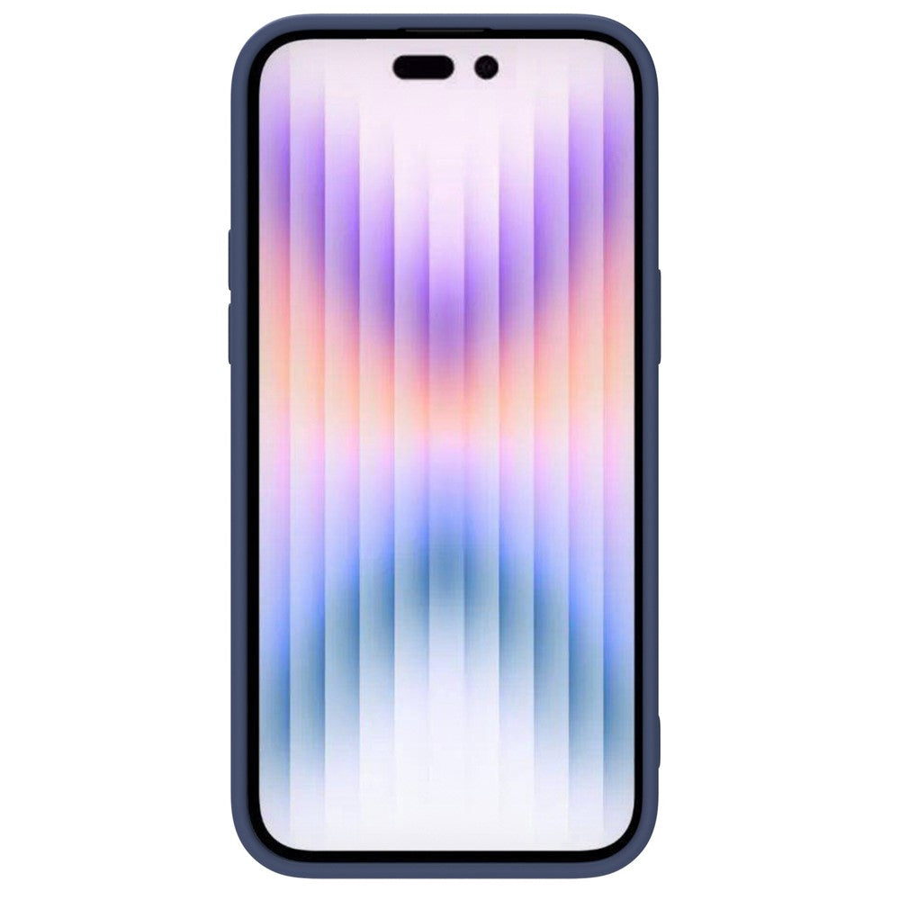 NILLKIN For iPhone 14 Pro Max Hard PC Soft Silicone Hybrid Case Slide Camera Protection Phone Cover