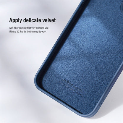 NILLKIN For iPhone 14 Pro Max Hard PC Soft Silicone Hybrid Case Slide Camera Protection Phone Cover