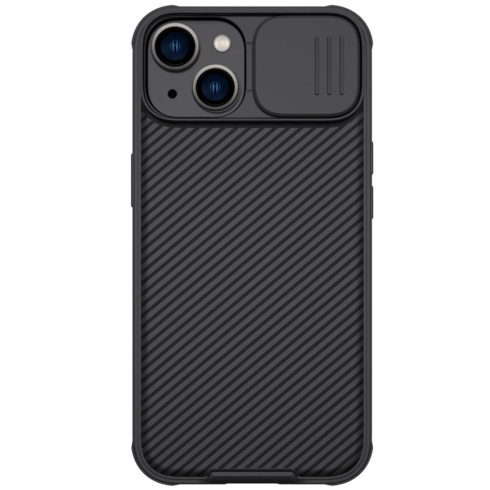 NILLKIN CamShield Pro Series for iPhone 14 / iPhone 13 Slide Camera Protection Phone Case Anti-drop Hybrid TPU + PC Back Cover