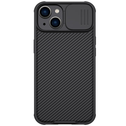 NILLKIN CamShield Pro Series for iPhone 14 / iPhone 13 Slide Camera Protection Phone Case Anti-drop Hybrid TPU + PC Back Cover