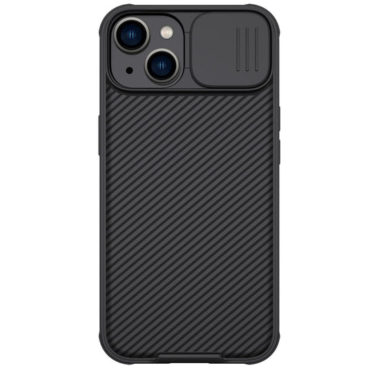 NILLKIN CamShield Pro Series for iPhone 14 / iPhone 13 Slide Camera Protection Phone Case Anti-drop Hybrid TPU + PC Back Cover