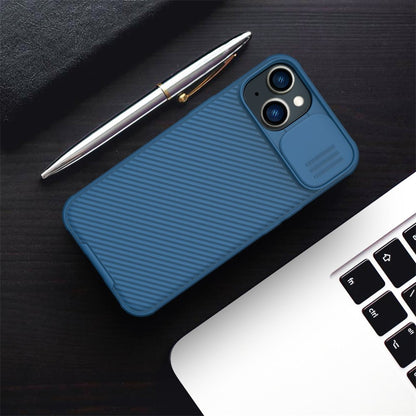 NILLKIN CamShield Pro Series for iPhone 14 / iPhone 13 Slide Camera Protection Phone Case Anti-drop Hybrid TPU + PC Back Cover